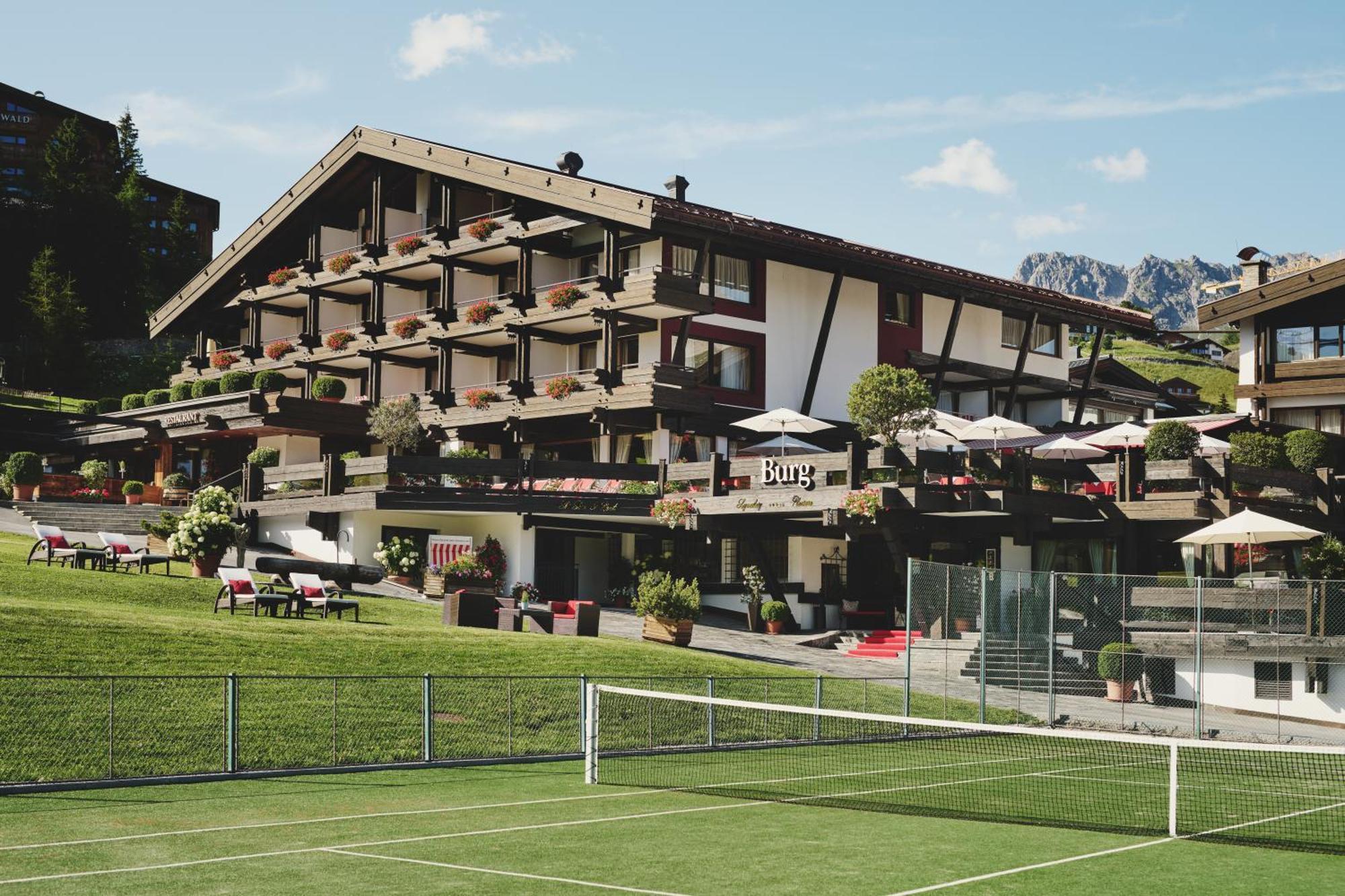 Burg Hotel Oberlech Eksteriør bilde