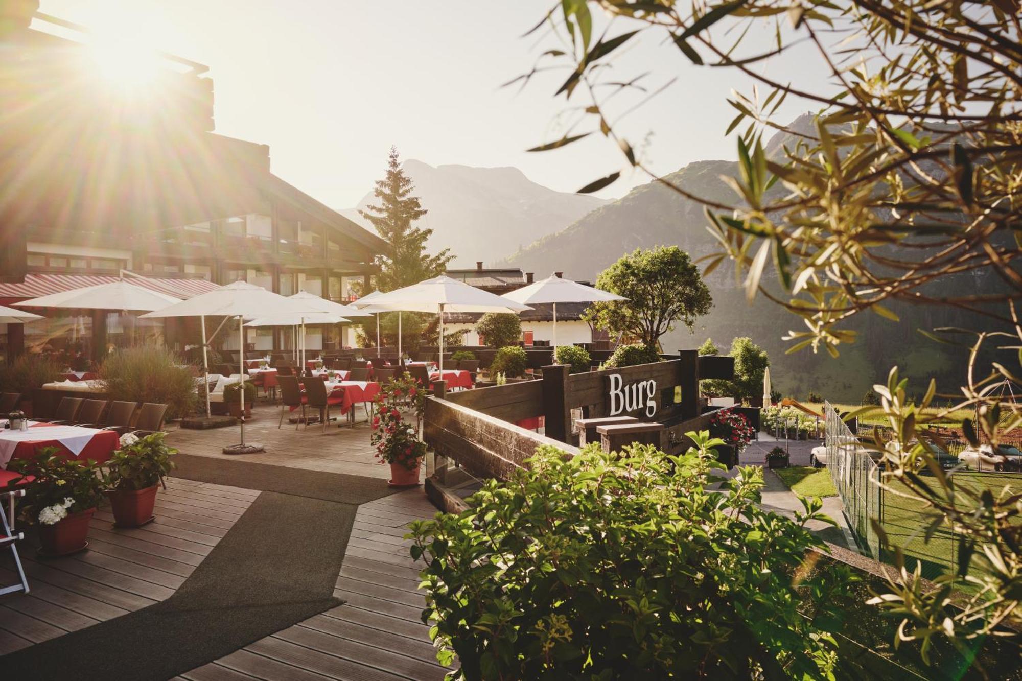Burg Hotel Oberlech Eksteriør bilde